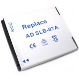 Camera accu voor SLB-07A voor Samsung fotocamera