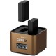 Hähnel ProCube2 - Professionele dubbellader voor Olympus DSLR accu’s