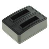 Dubbel-lader voor 2 camera accu's Sony NP-BY1