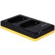 Dubbel-lader voor 2 camera accu's Sony NP-BX1